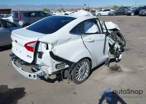 2014 Ford Fiesta Titanium from USA, damaged, VIN 3FADP4CJ8EM207481